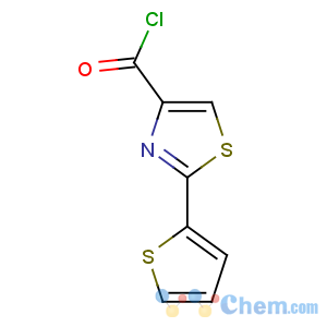 CAS No:306934-98-5 2-thiophen-2-yl-1,3-thiazole-4-carbonyl chloride