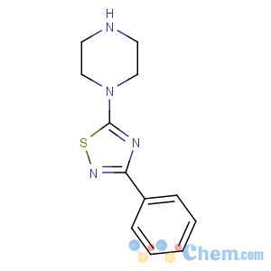 CAS No:306935-14-8 3-phenyl-5-piperazin-1-yl-1,2,4-thiadiazole