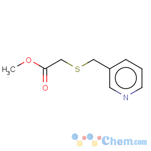 CAS No:306935-34-2 Acetic acid,2-[(3-pyridinylmethyl)thio]-, methyl ester