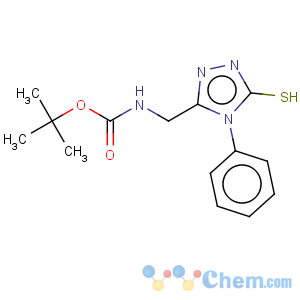 CAS No:306935-45-5 5-(n-tert-butoxycarbonylaminomethyl)-4-phenyl-1,2,4-triazole-3-thiol