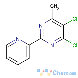 CAS No:306935-55-7 4,5-dichloro-6-methyl-2-pyridin-2-ylpyrimidine