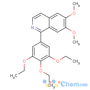 CAS No:306935-80-8 6,7-dimethoxy-1-(3,4,5-triethoxyphenyl)isoquinoline