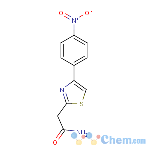 CAS No:306935-90-0 2-[4-(4-nitrophenyl)-1,3-thiazol-2-yl]acetamide