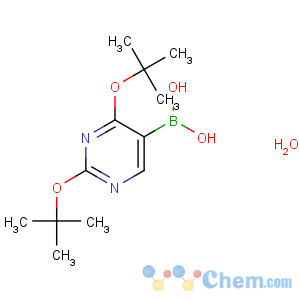 CAS No:306935-93-3 [2,4-bis[(2-methylpropan-2-yl)oxy]pyrimidin-5-yl]boronic acid