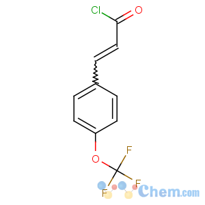 CAS No:306936-02-7 (E)-3-[4-(trifluoromethoxy)phenyl]prop-2-enoyl chloride