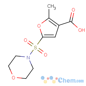 CAS No:306936-37-8 2-methyl-5-morpholin-4-ylsulfonylfuran-3-carboxylic acid