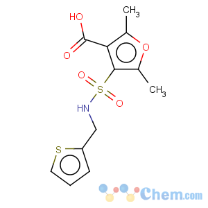 CAS No:306936-40-3 2,5-Dimethyl-4-[[(2-thienylmethyl)amino]sulfonyl]-3-furoic acid