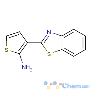 CAS No:306936-47-0 3-(1,3-benzothiazol-2-yl)thiophen-2-amine
