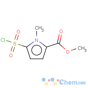 CAS No:306936-53-8 1H-Pyrrole-2-carboxylicacid, 5-(chlorosulfonyl)-1-methyl-, methyl ester