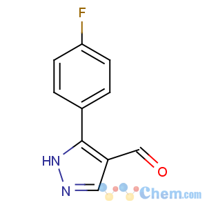 CAS No:306936-57-2 5-(4-fluorophenyl)-1H-pyrazole-4-carbaldehyde
