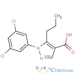 CAS No:306936-60-7 1-(3,5-dichlorophenyl)-5-propylpyrazole-4-carboxylic acid