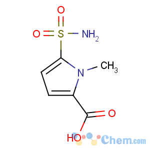 CAS No:306936-62-9 1-methyl-5-sulfamoylpyrrole-2-carboxylic acid