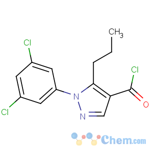 CAS No:306936-64-1 1-(3,5-dichlorophenyl)-5-propylpyrazole-4-carbonyl chloride