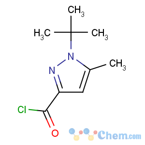CAS No:306936-94-7 1-tert-butyl-5-methylpyrazole-3-carbonyl chloride