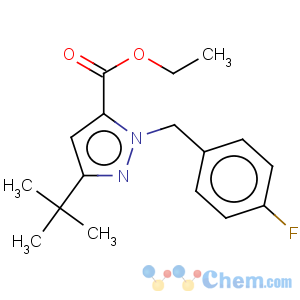 CAS No:306936-98-1 1H-Pyrazole-5-carboxylicacid, 3-(1,1-dimethylethyl)-1-[(4-fluorophenyl)methyl]-, ethyl ester