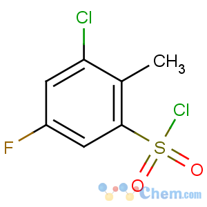 CAS No:306937-30-4 3-chloro-5-fluoro-2-methylbenzenesulfonyl chloride