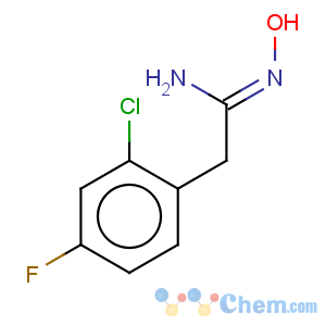 CAS No:306937-33-7 Benzeneethanimidamide,2-chloro-4-fluoro-N-hydroxy-