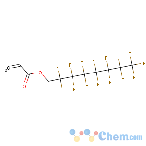 CAS No:307-98-2 2,2,3,3,4,4,5,5,6,6,7,7,8,8,8-pentadecafluorooctyl prop-2-enoate