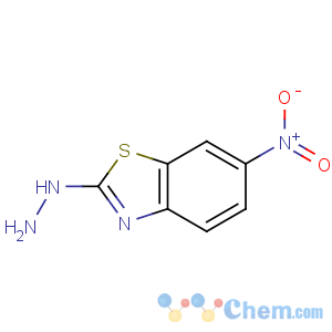CAS No:30710-21-5 (6-nitro-1,3-benzothiazol-2-yl)hydrazine
