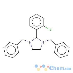 CAS No:307338-79-0 2-(2-chlorophenyl)-1,3-bis(phenylmethyl)-imidazolidine