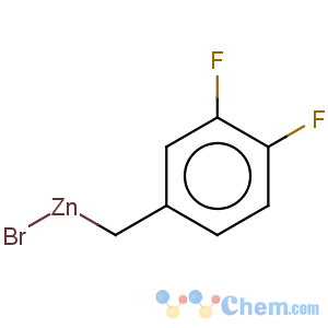 CAS No:307496-34-0 Zinc,bromo[(3,4-difluorophenyl)methyl]-