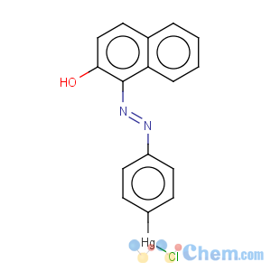 CAS No:3076-91-3 Mercury,chloro[4-[(2-hydroxy-1-naphthalenyl)azo]phenyl]- (9CI)