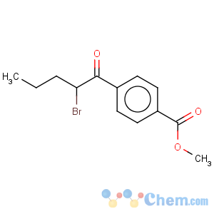 CAS No:30768-94-6 Benzoic acid,4-(2-bromo-1-oxopentyl)-, methyl ester