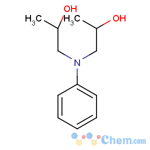 CAS No:3077-13-2 1-[N-(2-hydroxypropyl)anilino]propan-2-ol