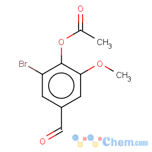 CAS No:308088-29-1 Benzaldehyde,4-(acetyloxy)-3-bromo-5-methoxy-