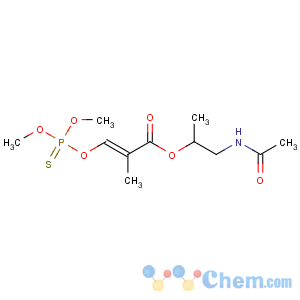 CAS No:30864-28-9 2-Propenoic acid,3-[(dimethoxyphosphinothioyl)oxy]-2-methyl-, methyl ester