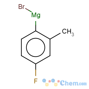 CAS No:30897-90-6 4-Fluoro-2-methylphenylmagnesium bromide
