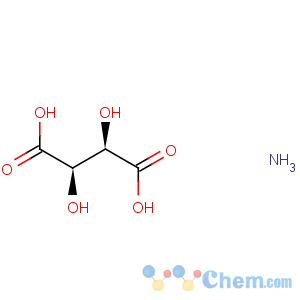 CAS No:3095-65-6 Ammonium hydrogen tartrate