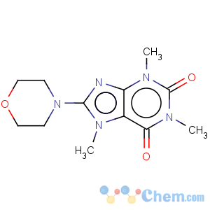CAS No:30958-52-2 1H-Purine-2,6-dione,3,7-dihydro-3,7-dimethyl-8-(4-morpholinyl)-