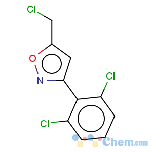 CAS No:31007-74-6 Isoxazole,5-(chloromethyl)-3-(2,6-dichlorophenyl)-