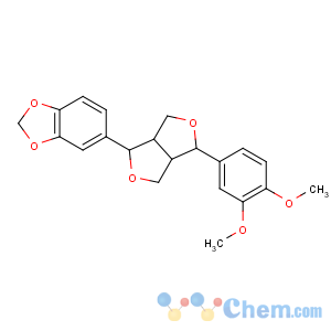 CAS No:31008-19-2 5-[6-(3,4-dimethoxyphenyl)-1,3,3a,4,6,6a-hexahydrofuro[3,<br />4-c]furan-3-yl]-1,3-benzodioxole