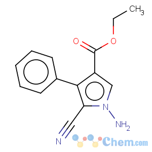 CAS No:310431-14-2 1H-Pyrrole-3-carboxylicacid, 1-amino-5-cyano-4-phenyl-, ethyl ester