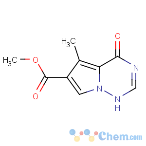 CAS No:310431-29-9 methyl 5-methyl-4-oxo-1H-pyrrolo[2,1-f][1,2,4]triazine-6-carboxylate