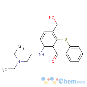 CAS No:3105-97-3 1-[2-(diethylamino)ethylamino]-4-(hydroxymethyl)thioxanthen-9-one