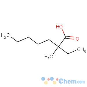 CAS No:31080-38-3 Heptanoic acid,2-ethyl-2-methyl-