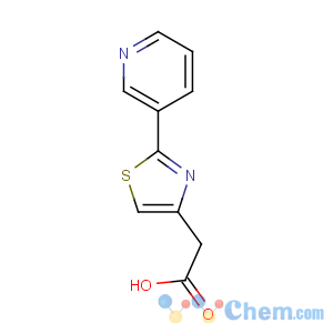 CAS No:31112-90-0 2-(2-pyridin-3-yl-1,3-thiazol-4-yl)acetic acid