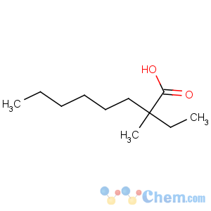 CAS No:31199-56-1 Octanoic acid,2-ethyl-2-methyl-