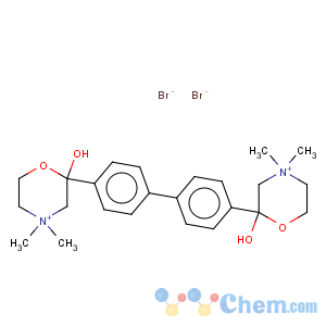 CAS No:312-45-8 Morpholinium,2,2'-[1,1'-biphenyl]-4,4'-diylbis[2-hydroxy-4,4-dimethyl-, bromide (1:2)