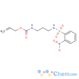 CAS No:312283-45-7 prop-2-enyl N-[3-[(2-nitrophenyl)sulfonylamino]propyl]carbamate