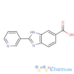 CAS No:312496-16-5 2-pyridin-3-yl-3H-benzimidazole-5-carboxylic acid