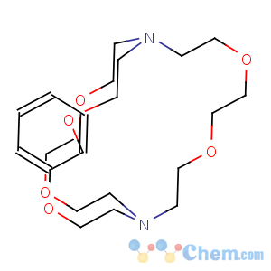 CAS No:31250-18-7 4,13-(Ethanoxyethanoxyethano)-4H,13H-1,7,10,16,4,13-benzotetraoxadiazacyclooctadecine,2,3,5,6,8,9,11,12,14,15-decahydro-