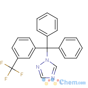 CAS No:31251-03-3 1-[diphenyl-[3-(trifluoromethyl)phenyl]methyl]-1,2,4-triazole