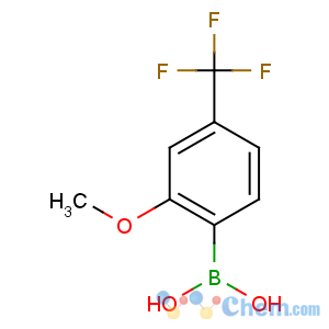 CAS No:312936-89-3 [2-methoxy-4-(trifluoromethyl)phenyl]boronic acid