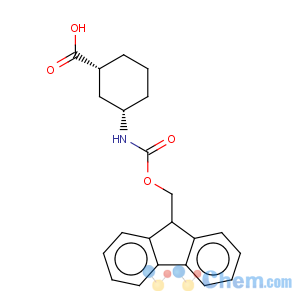 CAS No:312965-05-2 Cyclohexanecarboxylicacid, 3-[[(9H-fluoren-9-ylmethoxy)carbonyl]amino]-, (1S,3R)-