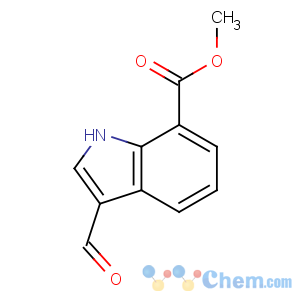 CAS No:312973-24-3 methyl 3-formyl-1H-indole-7-carboxylate