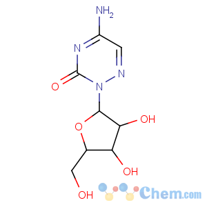 CAS No:3131-60-0 1,2,4-Triazin-3(2H)-one,5-amino-2-b-D-ribofuranosyl-